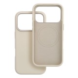 FORCELL F-PROTECT Frame Premium case compatible with MagSafe for IPHONE 16 PRO antique white