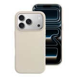 FORCELL F-PROTECT Frame Premium case compatible with MagSafe for IPHONE 15 PRO MAX antique white