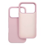 FORCELL F-PROTECT Frame Premium case compatible with MagSafe for IPHONE 16 PRO pink