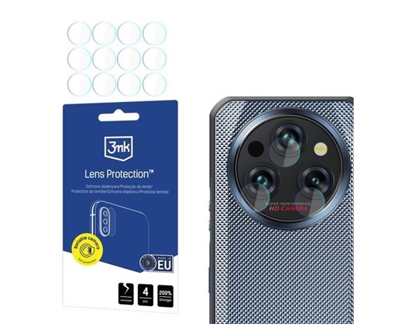 Ochrana kamery 3mk Lens Protection pro Oukitel WP35/WP35 S (4ks)