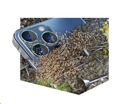 Ochrana kamery 3mk Lens Protection PRO pro Apple iPhone 17, silver