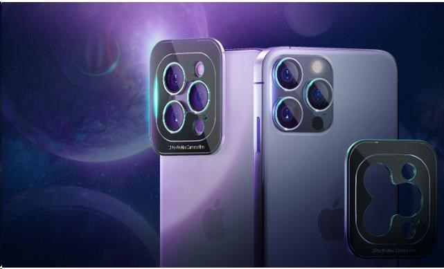 Ochrana kamery 3mk Lens Protection PRO pro Apple iPhone 16/16 Plus, black