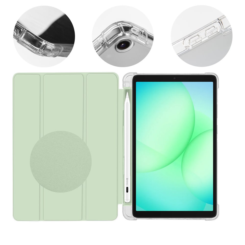 OBAL:ME MistyTab Pouzdro pro Samsung Galaxy Tab A11/A9 Light Green