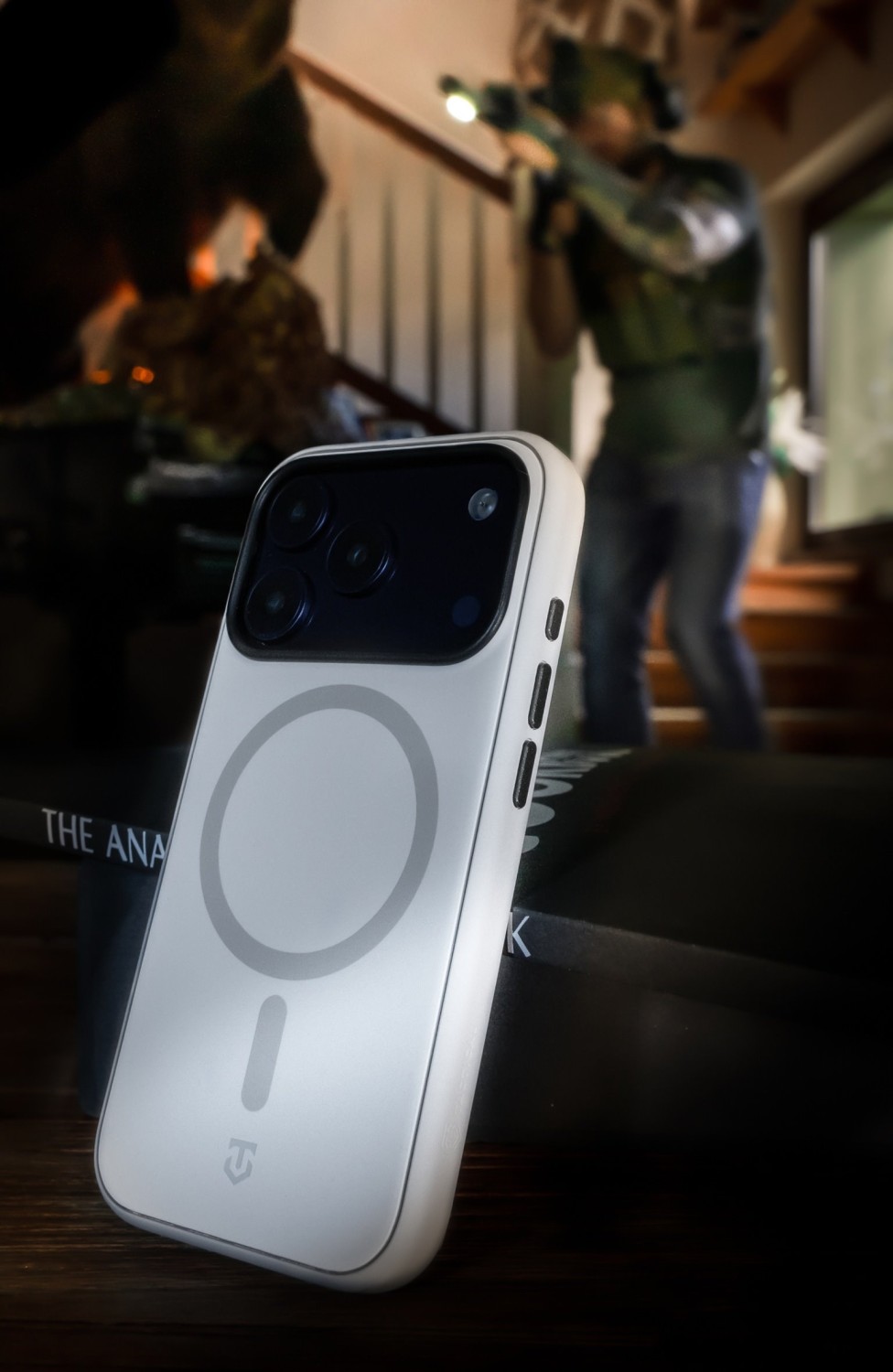 Tactical MagForce SmoothIsFast Kryt pro Apple iPhone 17 Pro Max Chalk