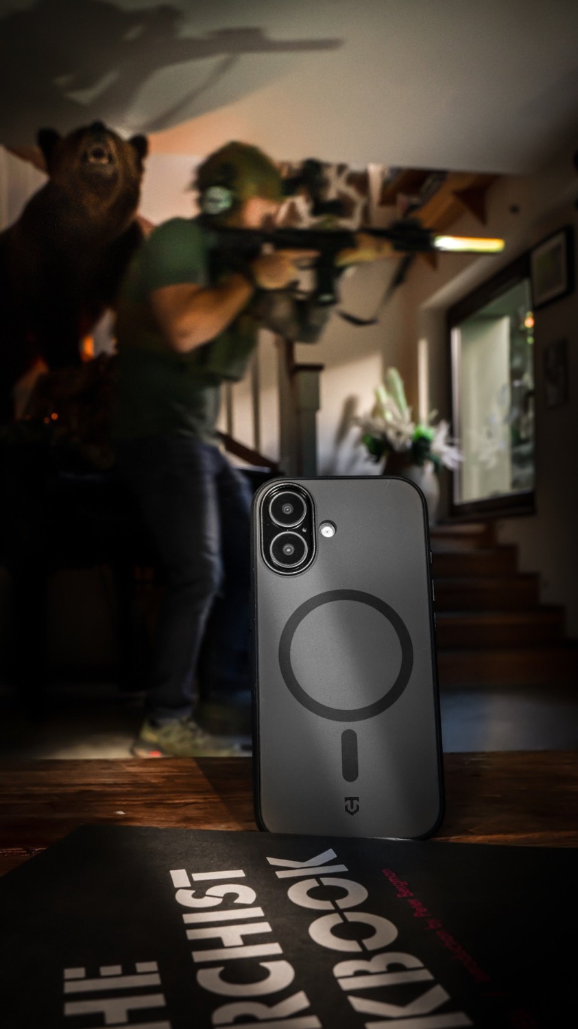 Tactical MagForce SmoothIsFast Kryt pro Apple iPhone 15 Asphalt