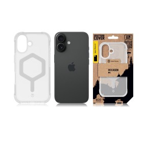 Zadný kryt Tactical MagForce Hexagon pre Apple iPhone 16, T-white