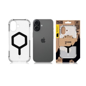 Zadný kryt Tactical MagForce Hexagon pre Apple iPhone 17, black