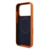 Red Bull Silicone Blue Ring MagSafe Zadní Kryt pro iPhone 17 Pro Orange