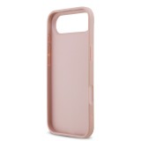 Guess PU Fixed Glitter 4G Metal Logo Zadní Kryt pro iPhone Air Pink