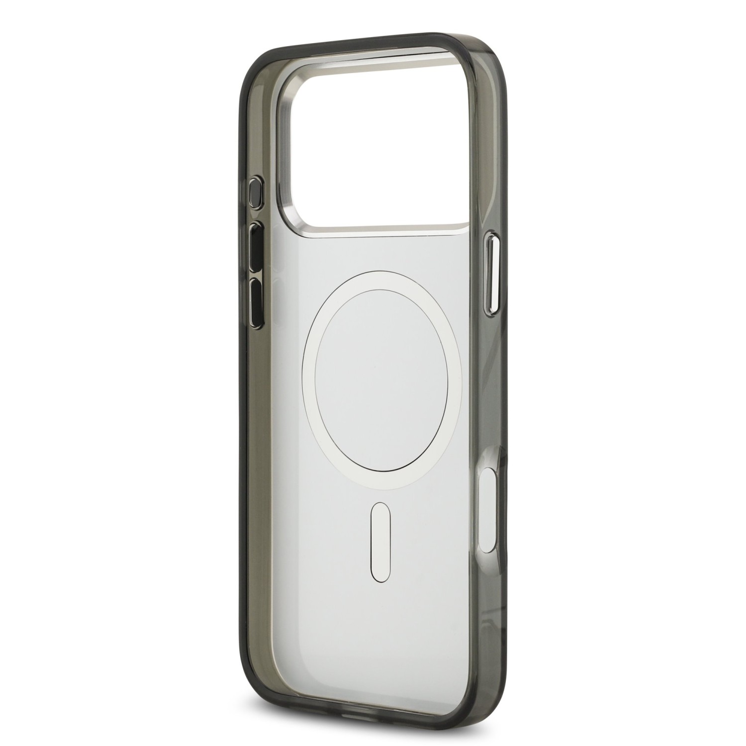 Karl Lagerfeld IML Aquarelle Karl and Choupette Zadní Kryt pro iPhone 17 Pro Black