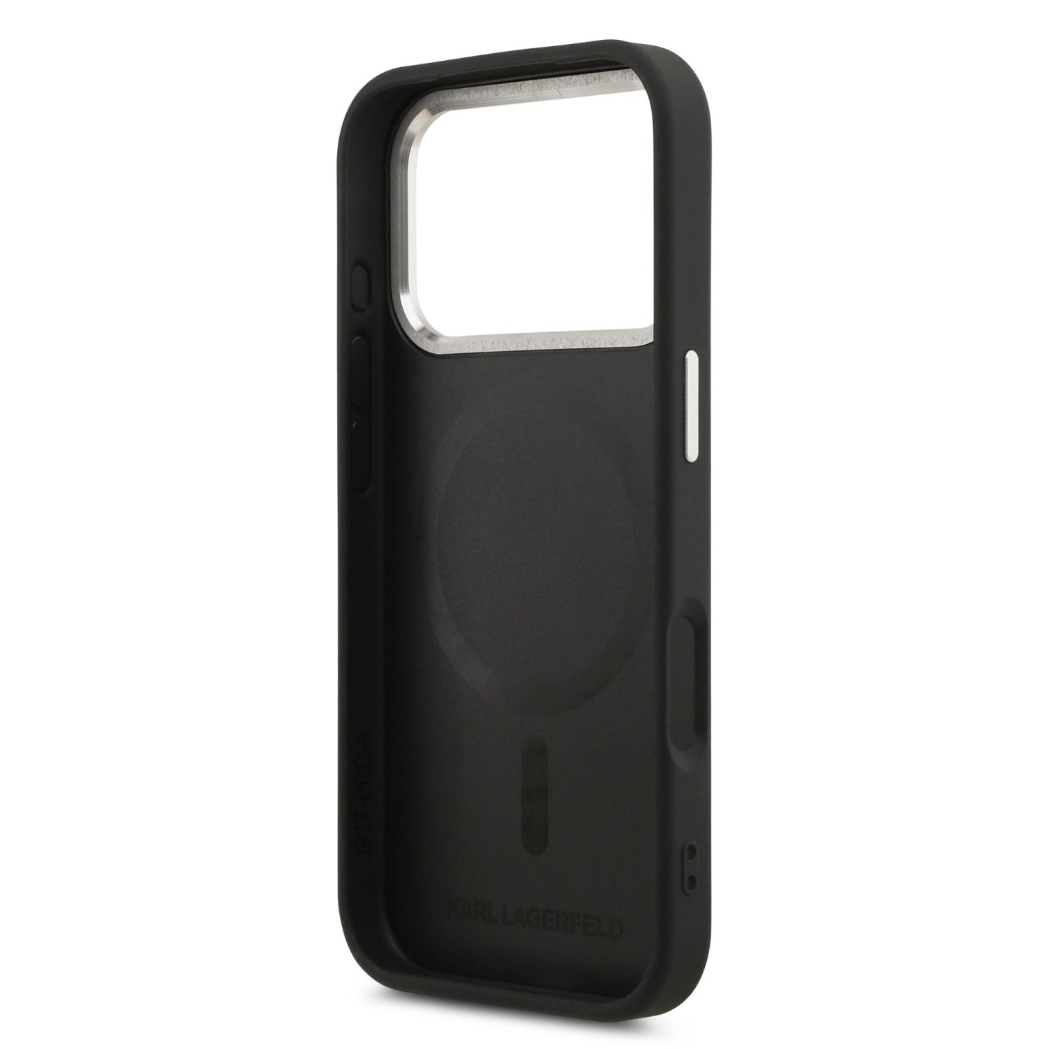 Karl Lagerfeld PU RSG Logo MagSafe Zadní Kryt pro iPhone 17 Pro Black