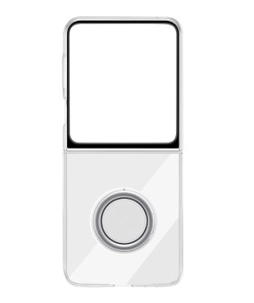Kryt EF-XF73KKTE Samsung Starter Pack pre Galaxy Z Flip5, transparentný