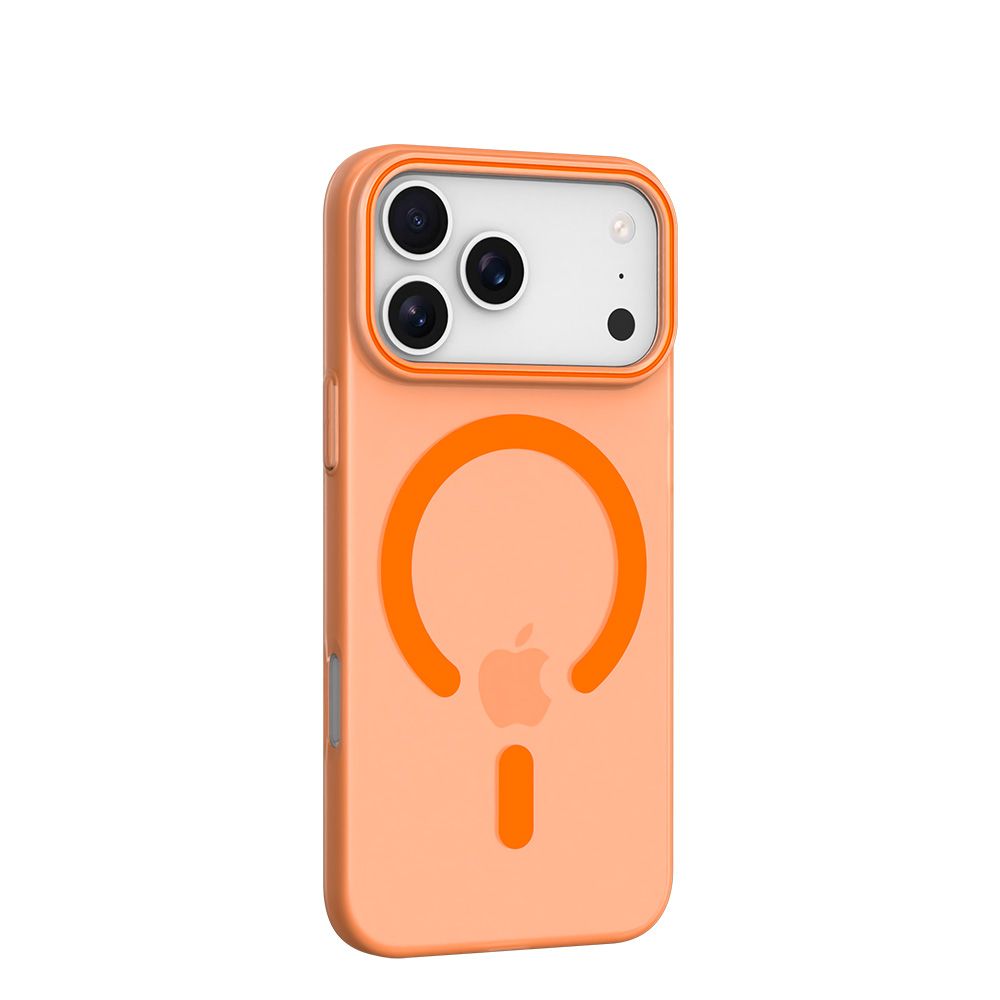 Zadný kryt Case GO ORANGE compatible with MagSafe pre Samsung Galaxy S26 Edge, cosmic orange