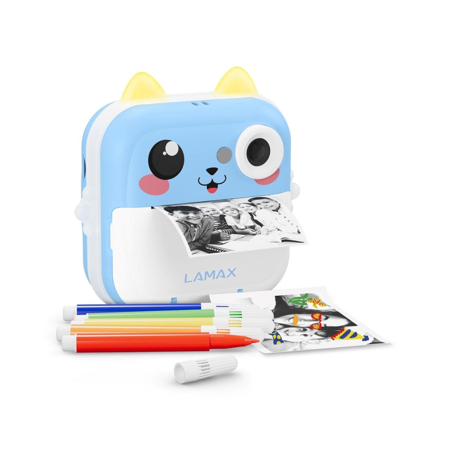 LAMAX InstaKid2 AI Plus modrá