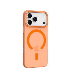 Zadný kryt Case GO ORANGE compatible with MagSafe pre Samsung Galaxy S25 FE, cosmic orange