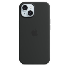 Zadný kryt Silicone Case with MagSafe s Apple iPhone 15 Plus, black