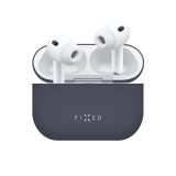 Ultratenké silikonové pouzdro FIXED Silky pro Apple AirPods Pro 3, modré
