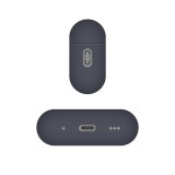 Ultratenké silikonové pouzdro FIXED Silky pro Apple AirPods Pro 3, modré