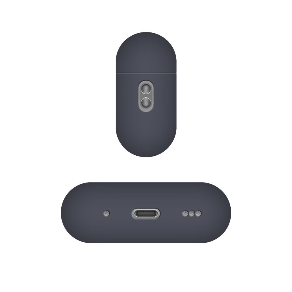 Ultratenké silikonové pouzdro FIXED Silky pro Apple AirPods Pro 3, modré