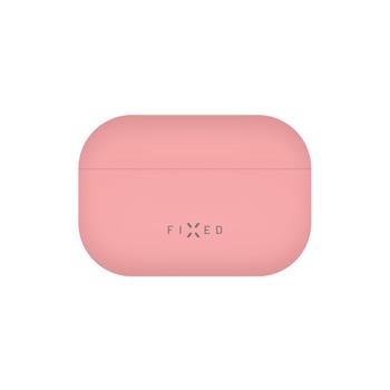 Ultratenké silikonové pouzdro FIXED Silky pro Apple AirPods Pro 3, růžová