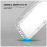 Zadní kryt FIXED MagPure s podporou MagSafe pro Samsung Galaxy A57 5G, čirý