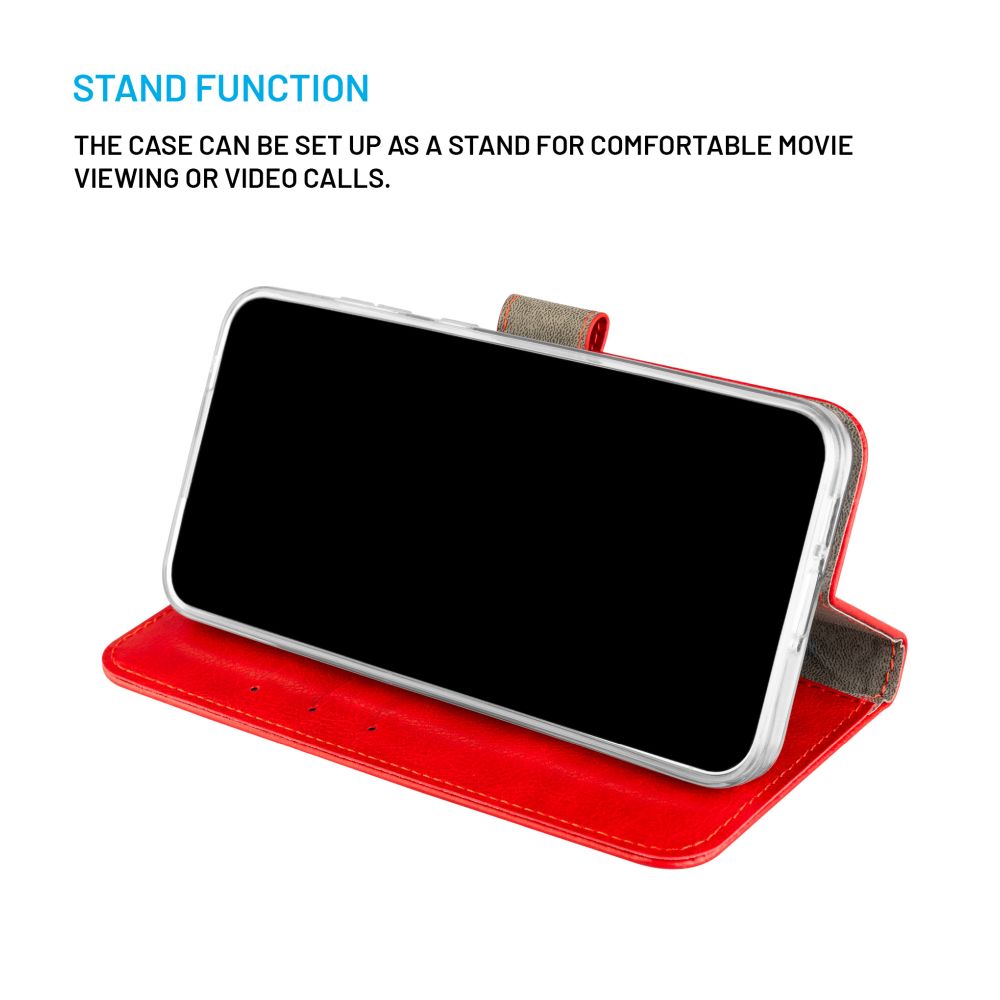 Pouzdro typu kniha FIXED Opus pro Samsung Galaxy A57 5G, červené