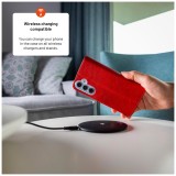 Pouzdro typu kniha FIXED Opus pro Samsung Galaxy A37 5G, červené