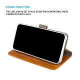 Pouzdro typu kniha FIXED Opus pro Samsung Galaxy A37 5G, hnědé