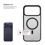 Zadní kryt FIXED MagMisty s podporou MagSafe pro Apple iPhone 17 Pro Max, černý