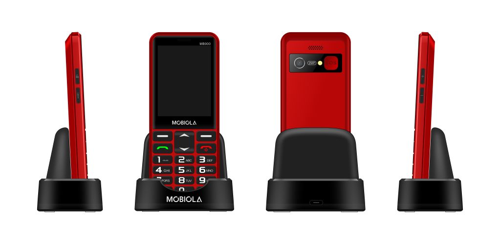 Mobiola MB900 červená