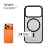 Zadní kryt FIXED MagMisty s podporou MagSafe pro Apple iPhone 17 Pro, černý