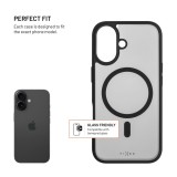 Zadní kryt FIXED MagMisty s podporou MagSafe pro Apple iPhone 17, černý