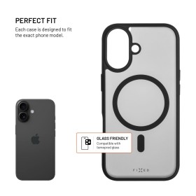 Zadný kryt FIXED MagMisty s podporou MagSafe pre Apple iPhone 17, čierna