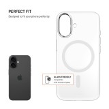 Zadní kryt FIXED MagShell s podporou MagSafe pro Samsung Galaxy S26, čirá