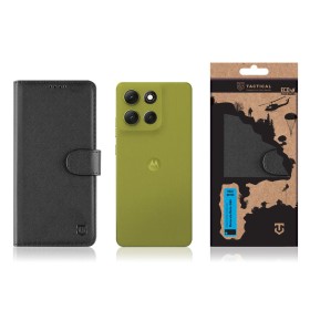 Flipové púzdro Tactical Field Notes pre Motorola Moto G86, čierna
