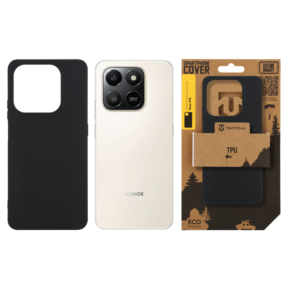 Tactical TPU Kryt pro Honor X7d Black