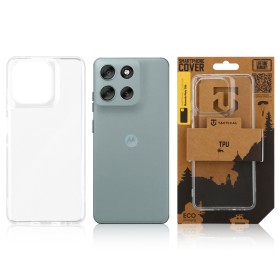 Zadný kryt Tactical TPU pre Motorola Moto G56, transparentný