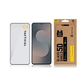 Tvrdené sklo Tactical Glass Shield 5D pre Samsung Galaxy S25 FE, čierna