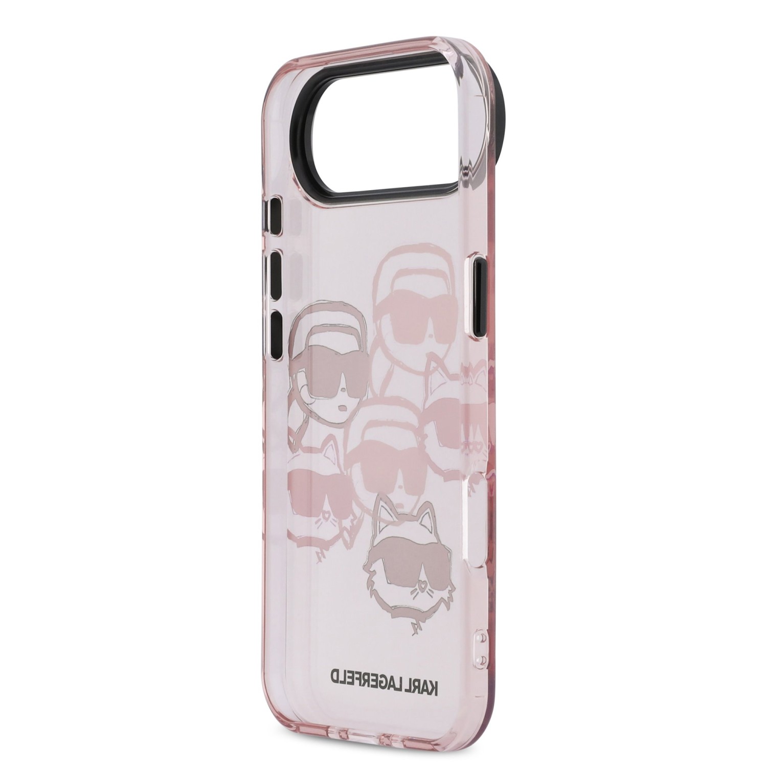 Karl Lagerfeld IML Multi K&CH Heads Zadní Kryt pro iPhone Air Pink