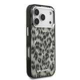 Karl Lagerfeld IML Leopard MagSafe Zadní Kryt pro iPhone 17 Pro Brown