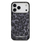 Karl Lagerfeld IML Leopard MagSafe Zadní Kryt pro iPhone 17 Pro Max Grey