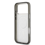 Karl Lagerfeld IML Leopard MagSafe Zadní Kryt pro iPhone 17 Pro Max Grey