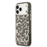 Karl Lagerfeld IML Leopard MagSafe Zadní Kryt pro iPhone 17 Pro Max Brown