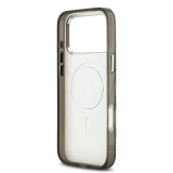 Karl Lagerfeld IML Leopard MagSafe Zadní Kryt pro iPhone 17 Pro Max Brown