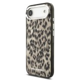 Karl Lagerfeld IML Leopard MagSafe Zadní Kryt pro iPhone Air Brown