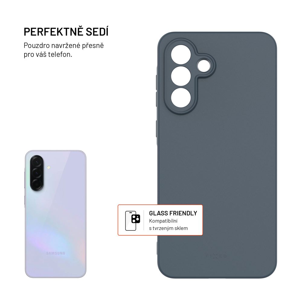 TPU gelový kryt FIXED ReStory pro Samsung Galaxy A56 5G, modrý