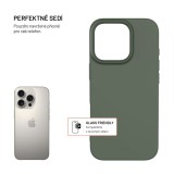 TPU gelový kryt FIXED ReStory pro Apple iPhone 16 Pro, zelený