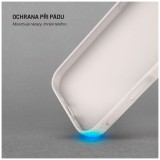 TPU gelový kryt FIXED ReStory pro Apple iPhone 15, šedý