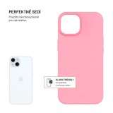 TPU gelový kryt FIXED ReStory pro Apple iPhone 15, růžový