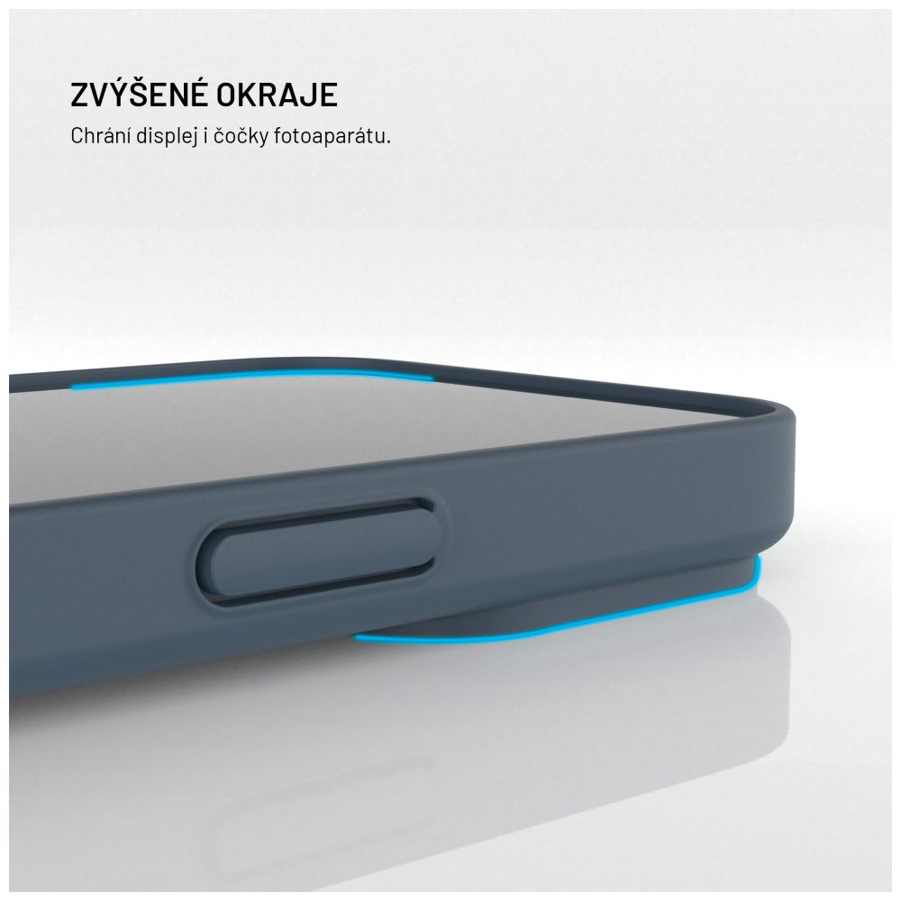 TPU gelový kryt FIXED ReStory pro Apple iPhone 15, modrý